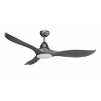Martec-Wave 1320mm DC Ceiling Fan with Remote Control & LED Light